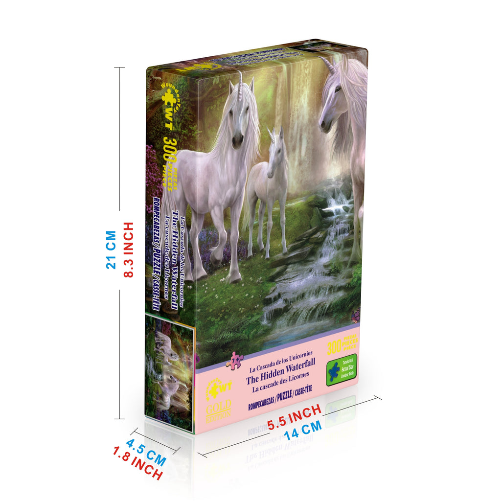 Rompecabezas Premium Edition 300 Piezas La Cascada de los Unicornios