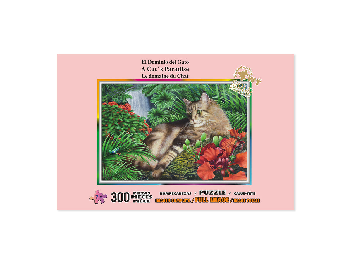 Rompecabezas Premium Edition 300 Piezas El Dominio del Gato