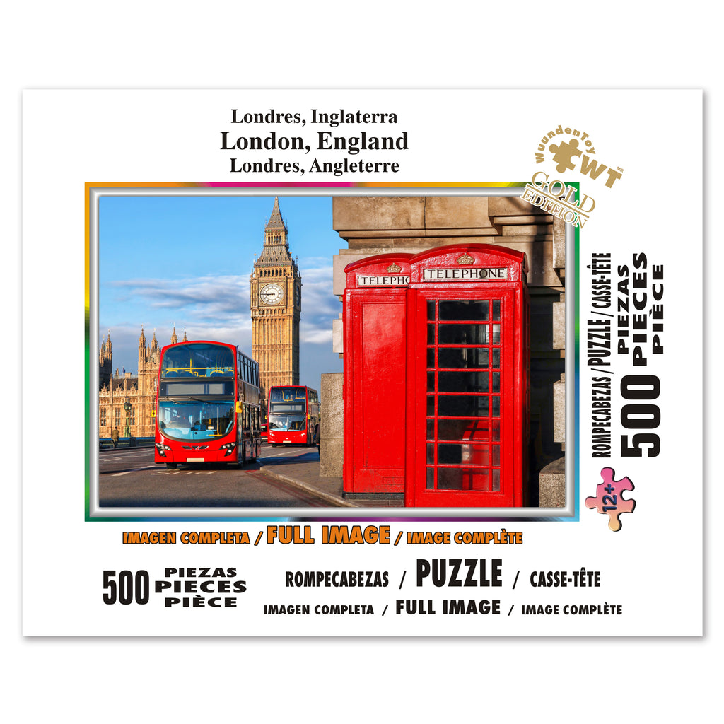 Rompecabezas Gold Edition 500 Piezas Londres Inglaterra