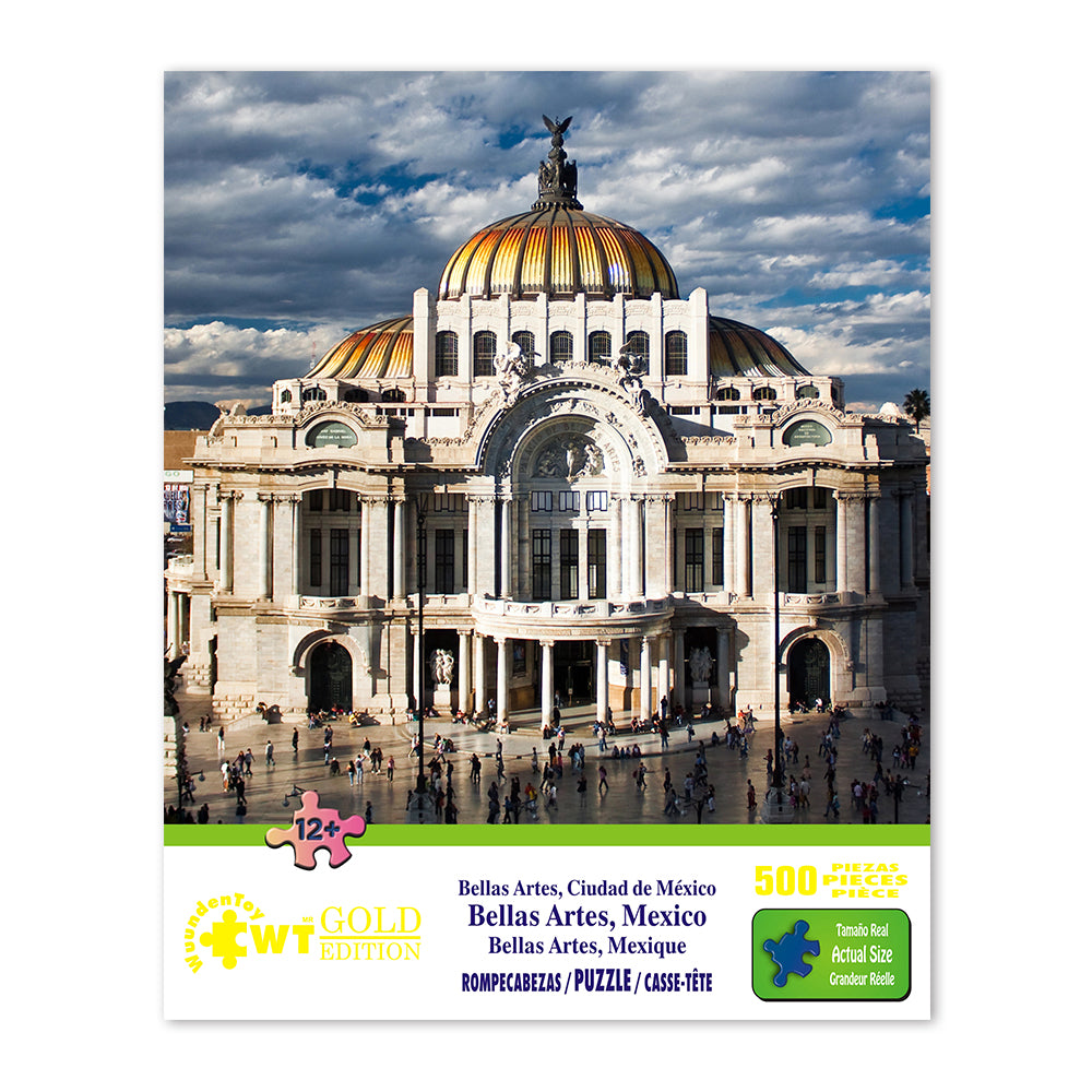 Rompecabezas Gold Edition 500 Piezas   Bellas Artes, México