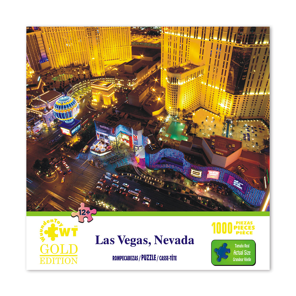 Rompecabezas Gold Edition 1000 Piezas  Las Vegas, Nevada