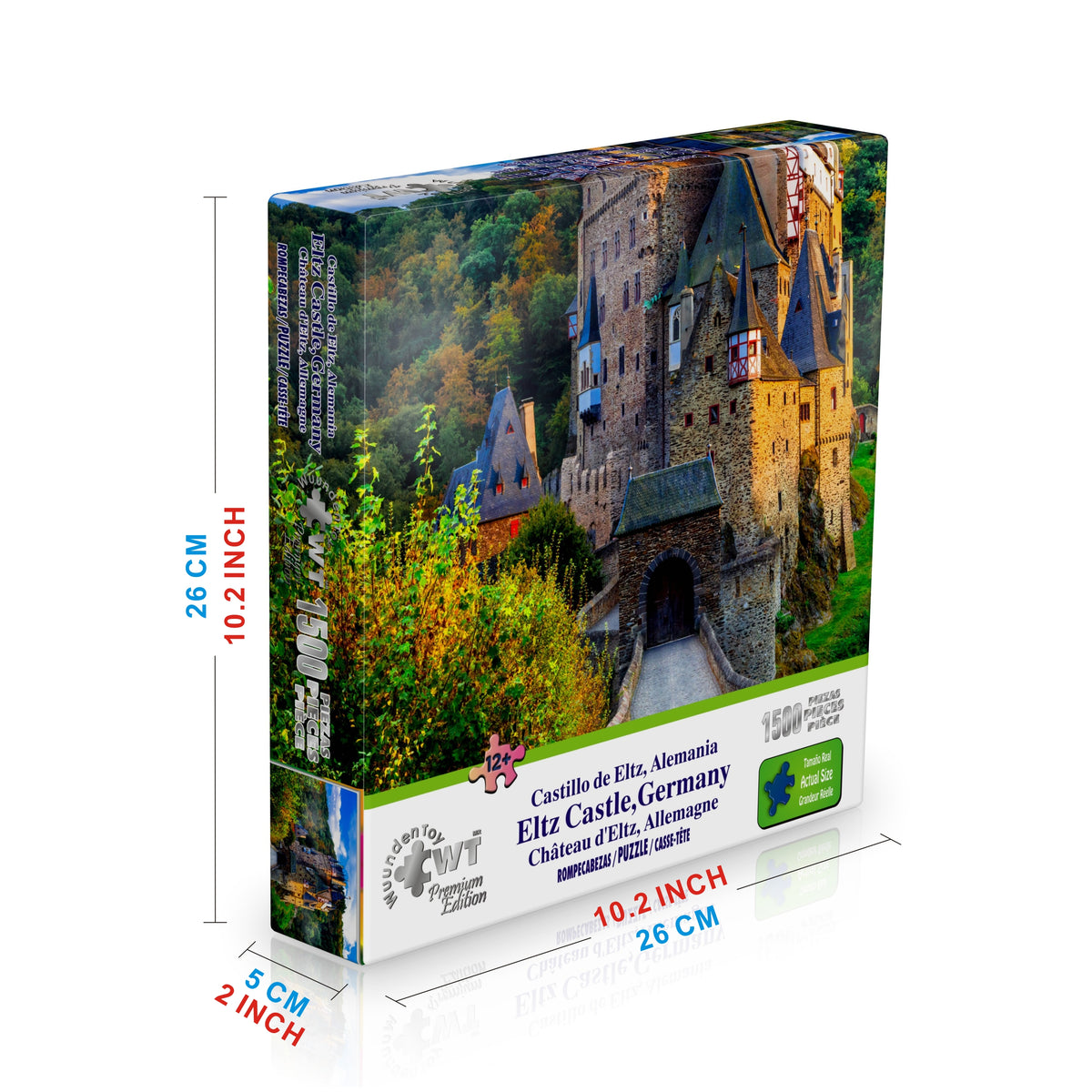 Rompecabezas Premium Edition 1500 PiezasCastillo de Eltz, Alemania