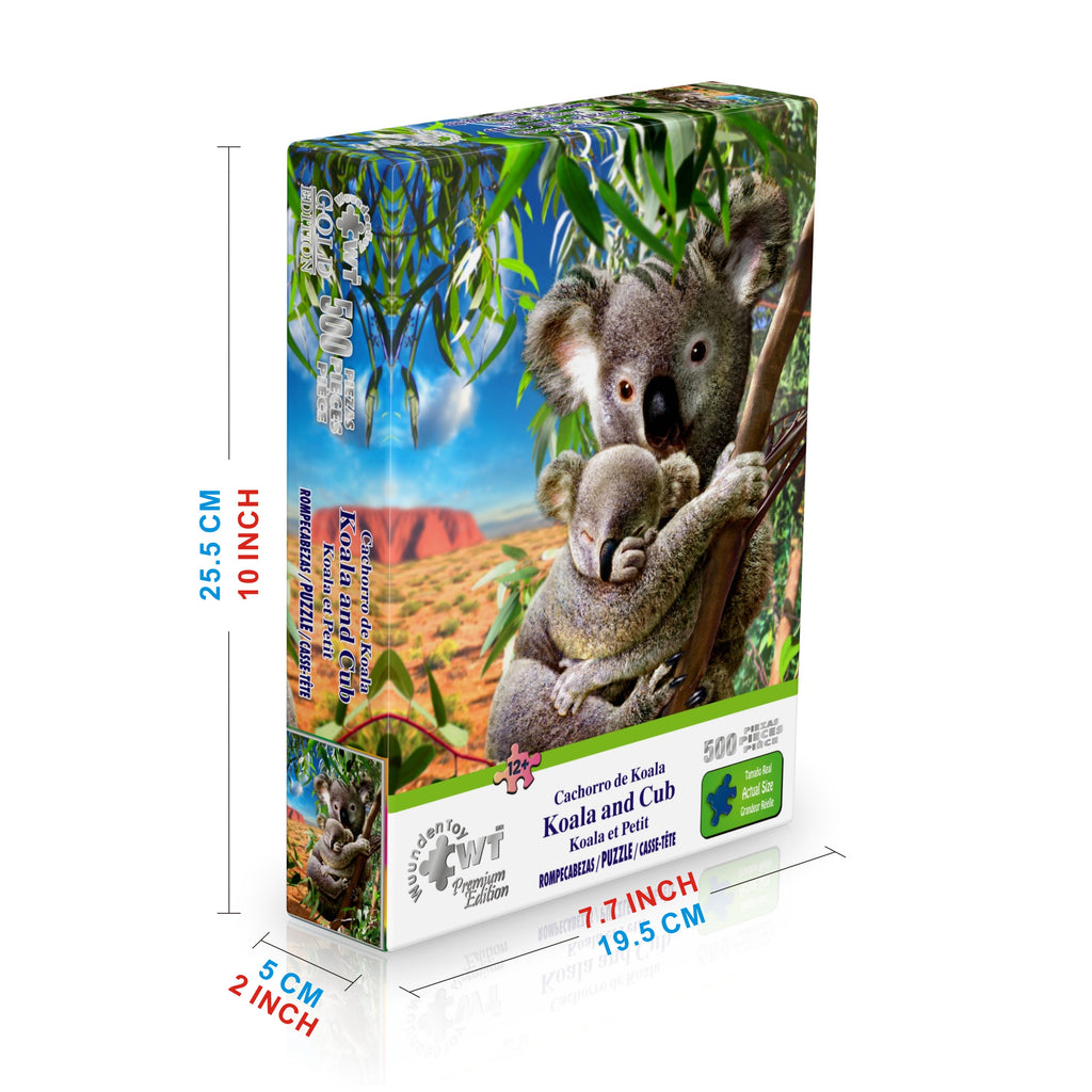 Rompecabezas Premium Edition 500 Piezas  Koalas en la Naturaleza