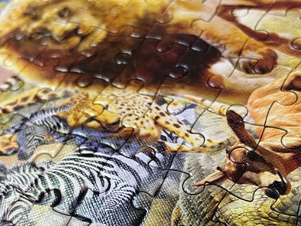 Rompecabezas Gold Edition 100 Piezas   Jungle Animals