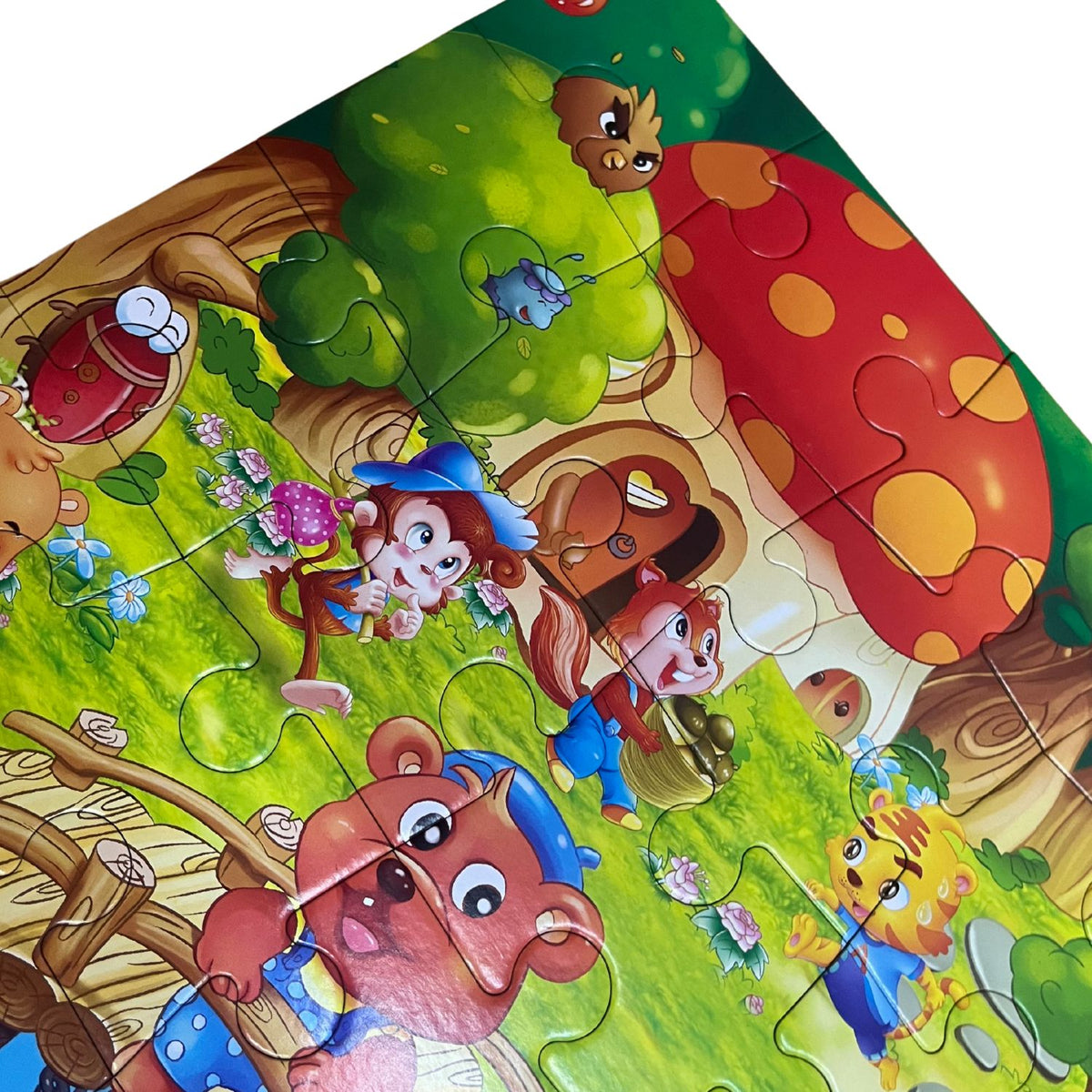 Rompecabezas Gigante Infantil Bosque de Colores 48 piezas