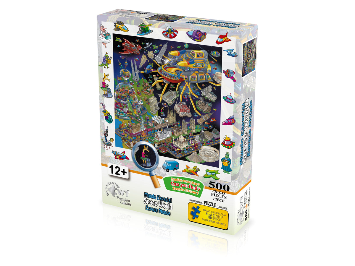 Rompecabezas Premium Edition 500 Piezas  Mundo Espacial