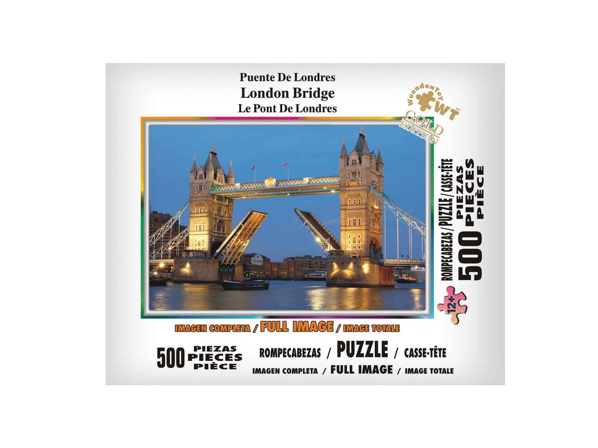 Rompecabezas Gold Edition 500 Piezas  Puente De Londres