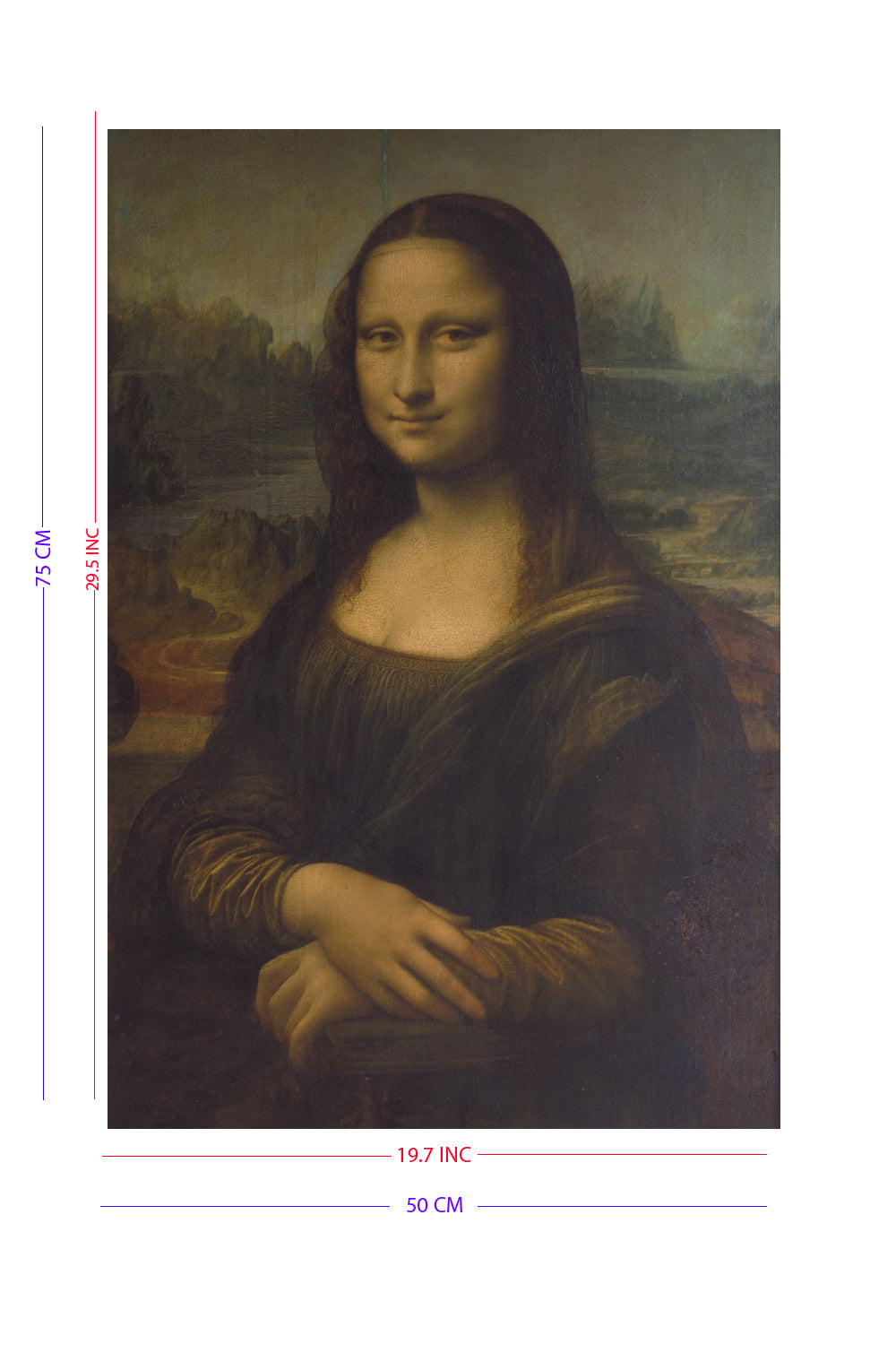 Rompecabezas Gold Edition 1000 Piezas   La Monalisa