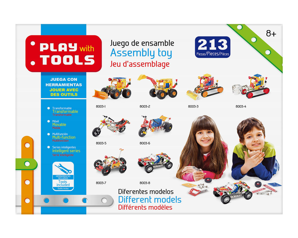 Play With Tools Juego de Construcción Modelo: Grande Super Auto De Carreras