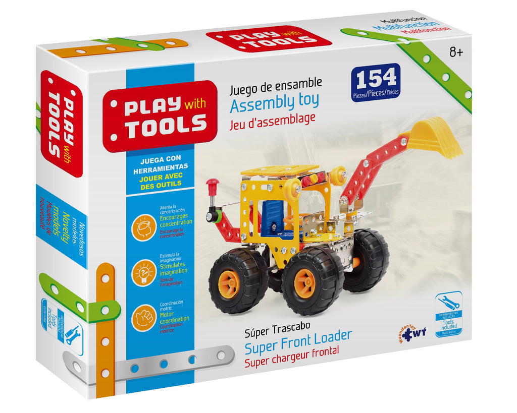 Play With Tools Juego de Construcción Modelo:   Grande Super Trascabo